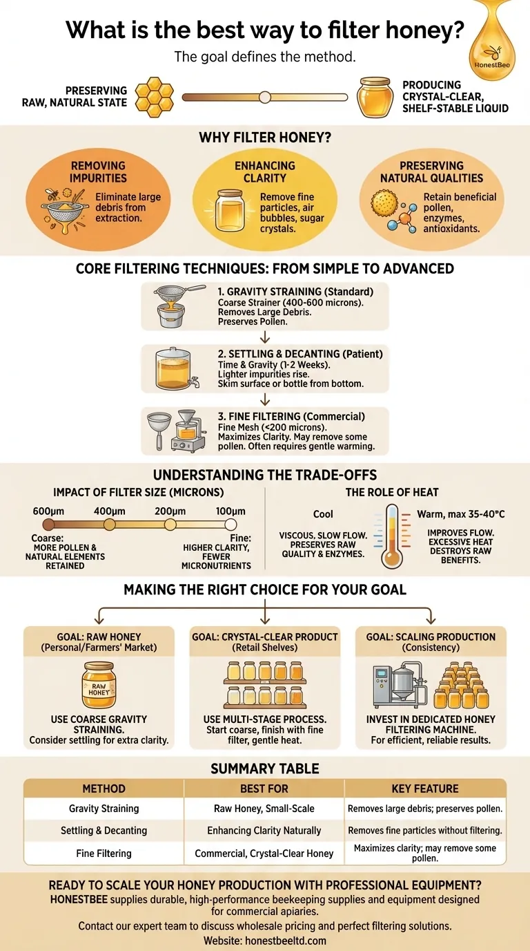 What is the best way to filter honey? A Guide to Quality, Clarity, and Raw Preservation Visual Guide