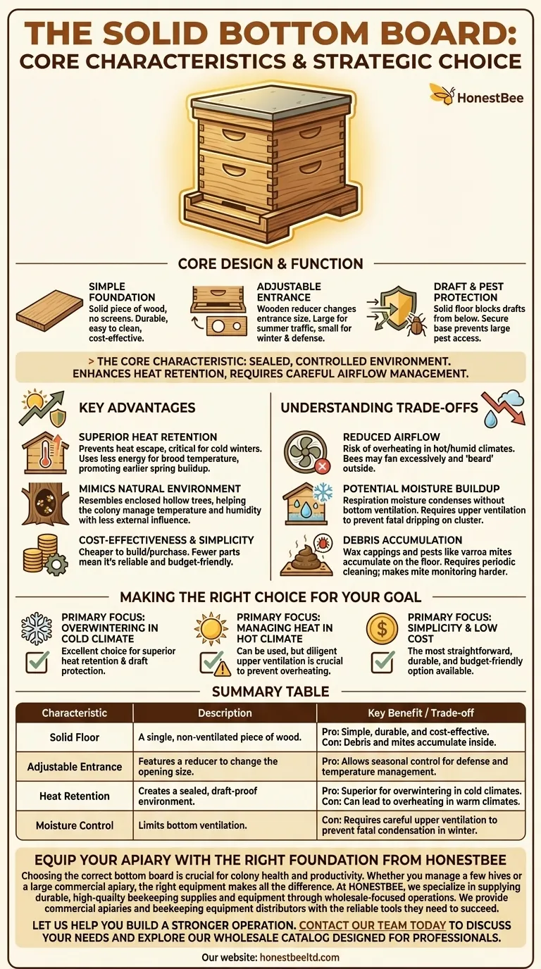 Quais são as características de um fundo de colmeia sólido? Um Guia para a Fundação da Colmeia e Controle Climático Guia Visual