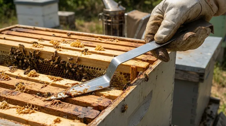 Warum ist ein Stockmeißel für Imker unerlässlich? Der Generalschlüssel für eine sichere & effiziente Stockverwaltung