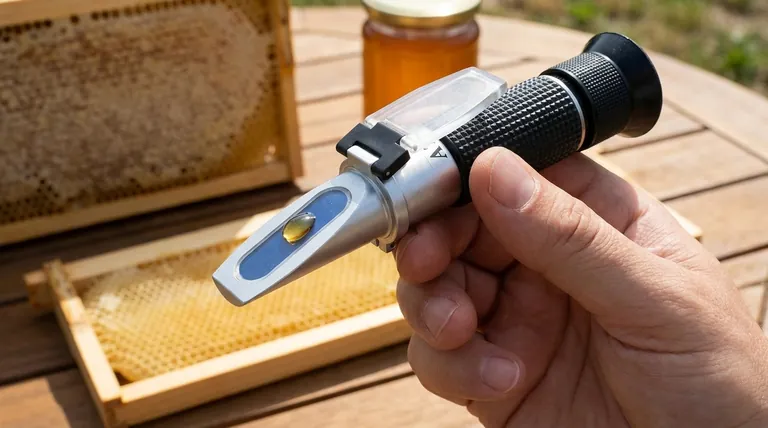 꿀 굴절계의 목적은 무엇인가요? 품질을 보장하고 꿀 부패를 방지합니다