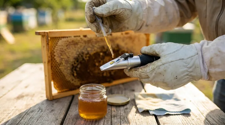 꿀 굴절계를 사용하는 단계는 무엇입니까? 프리미엄 꿀을 위한 습도 제어 마스터하기