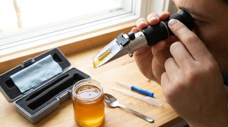 Como se faz a leitura num refratômetro de mel? Um Guia para a Medição Precisa da Humidade