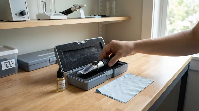 Как следует хранить медовый рефрактометр? Обеспечьте долгосрочную точность и защитите свои инвестиции