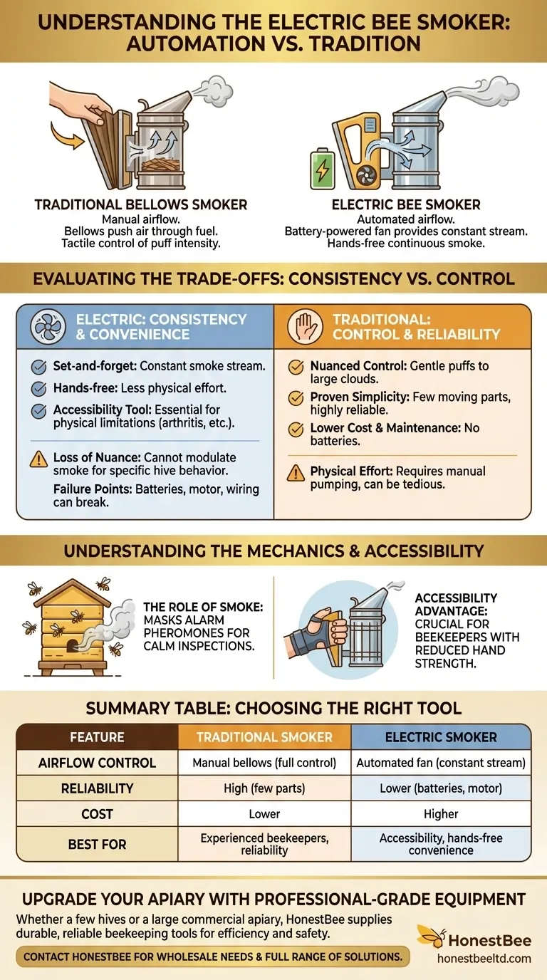 What is an electric bee smoker? A Guide to Automated Hive Management Visual Guide