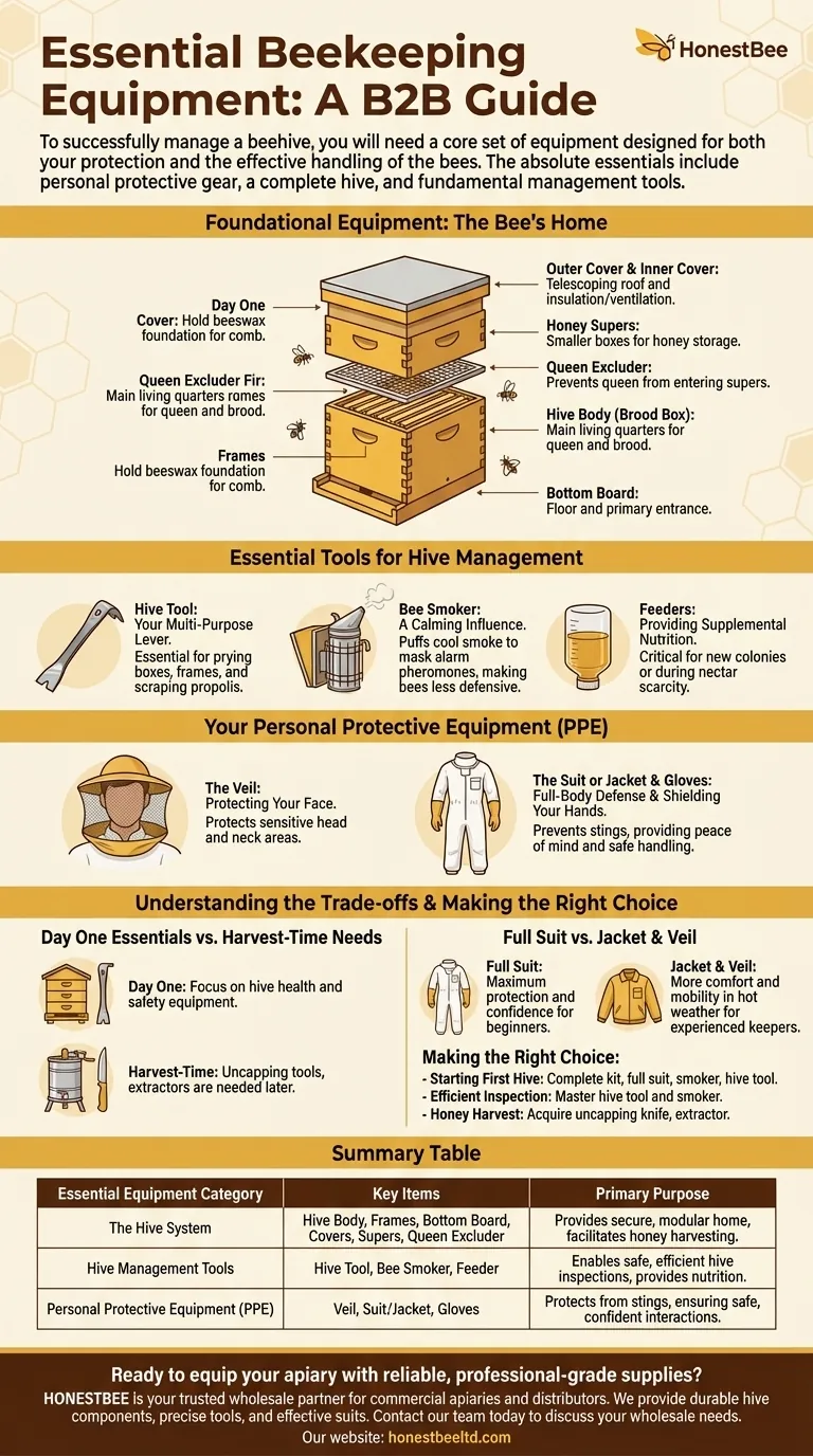 Was ist die Grundausstattung für die meisten Imker? Starten Sie mit der richtigen Ausrüstung Visuelle Anleitung