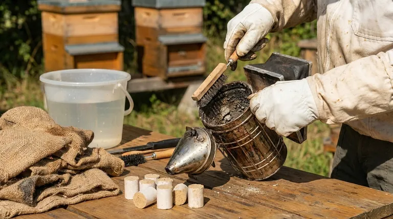 Warum ist es wichtig, einen Bienenstock-Räucherapparat zu reinigen? Gewährleistung der Bienensicherheit & der Stockgesundheit