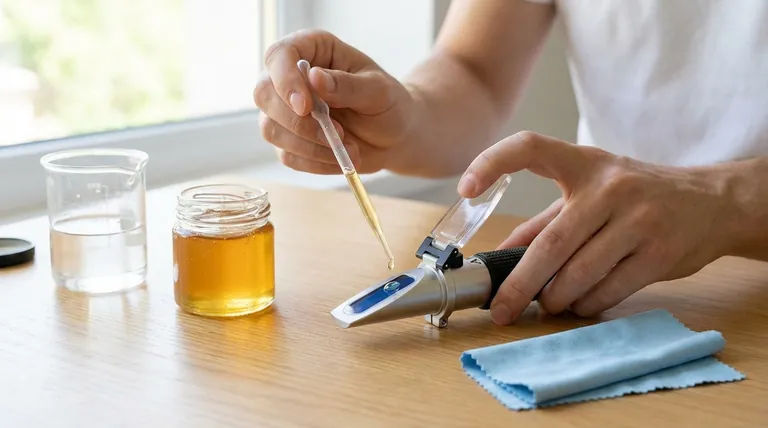 Comment un échantillon de miel doit-il être préparé pour des lectures précises ? Assurer la pureté et la stabilité de la température