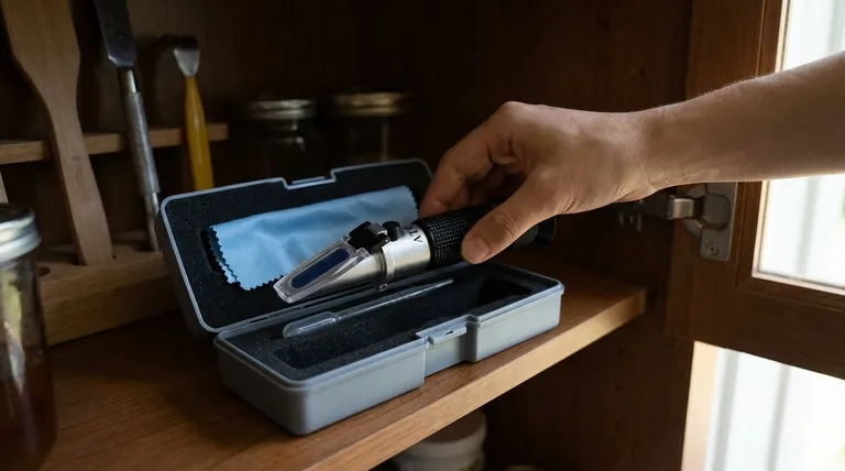 꿀 굴절계를 보관하는 가장 좋은 방법은 무엇입니까? 정확성을 보존하고 수명을 연장하세요