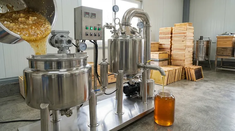 Why do people filter honey? For Clarity, Stability, and Consumer Appeal