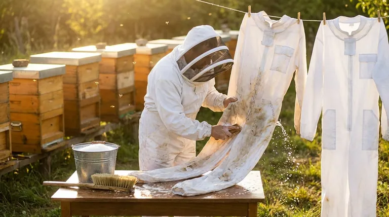 لماذا من المهم تنظيف بدلة تربية النحل بانتظام؟ منع هجمات النحل وحماية استثمارك