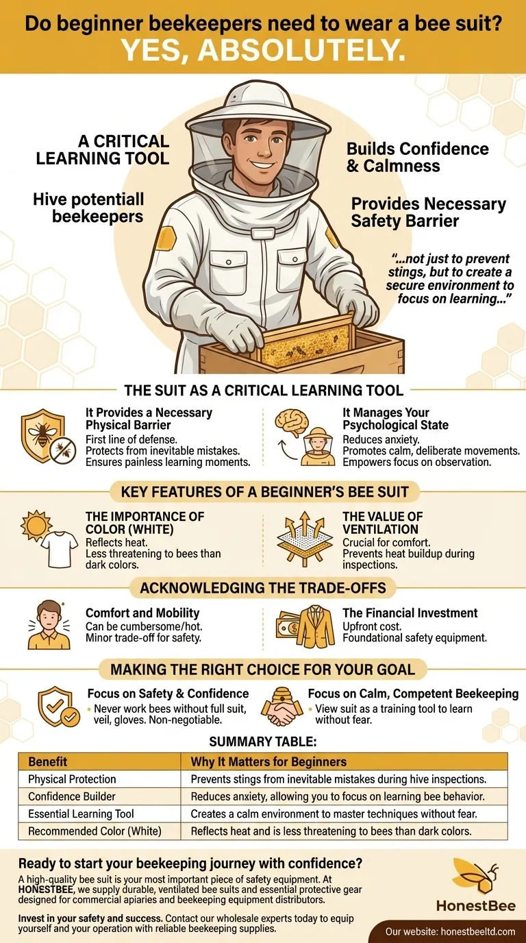 Müssen Imkeranfänger einen Bienenanzug tragen? Ein Muss für Sicherheit und Selbstvertrauen Visuelle Anleitung