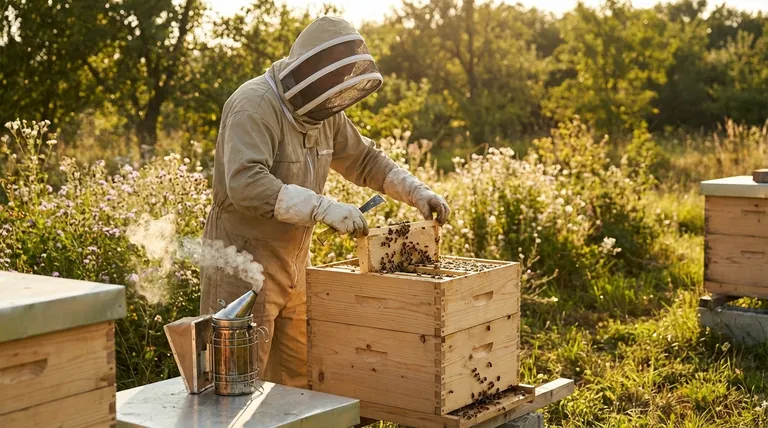 How should one move when working with bees? Master Calm, Deliberate Movements for a Peaceful Hive