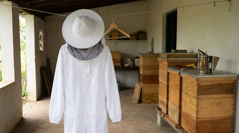 양봉복을 보관할 때 피해야 할 사항은 무엇인가요? 습기와 해충으로부터 장비를 보호하세요