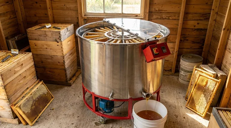 什么是摇蜜机?可持续高产养蜂的关键