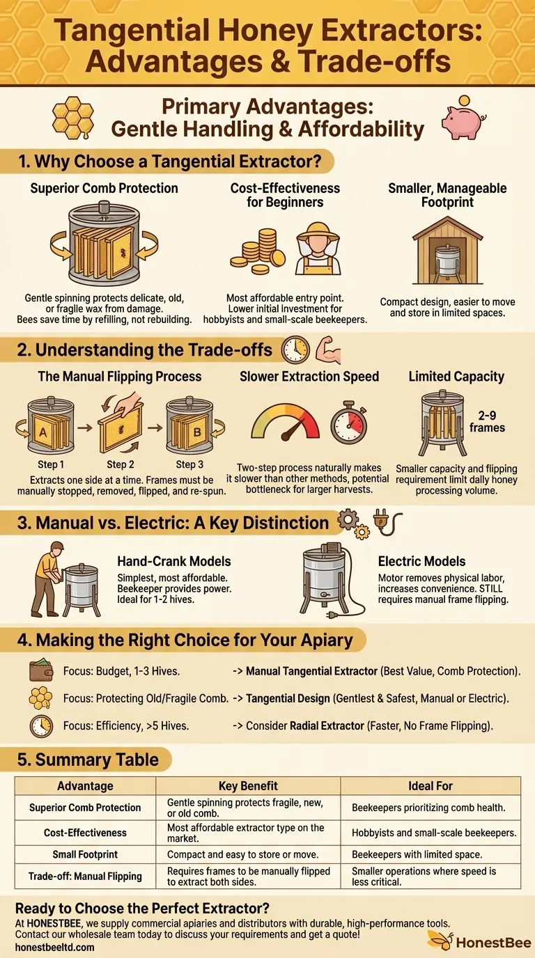 Was sind die Vorteile von Tangential-Honigschleudern? Sanfte, erschwingliche Honigernte für Ihre Imkerei Visuelle Anleitung