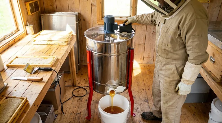 ¿Cuál es el proceso para extraer miel usando un extractor de miel? Una guía paso a paso para apicultores