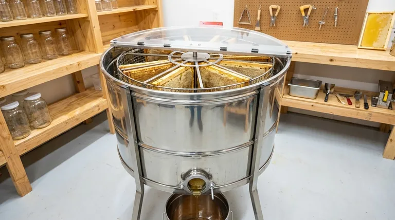 ¿Cuáles son los componentes principales de un extractor de miel? Una guía para una cosecha de miel eficiente
