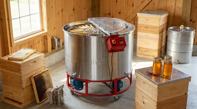 Как пчеловоду выбрать размер медогонки? Руководство по максимизации эффективности сбора урожая