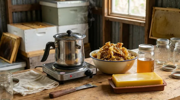 What can be done with wax cappings after honey extraction? Turn Your Harvest Byproduct into Valuable Resources