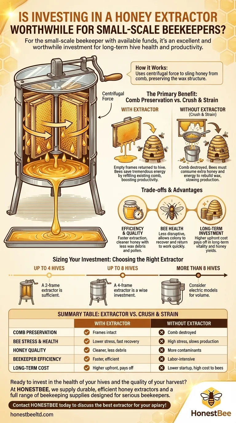 Is investing in a honey extractor worthwhile for small-scale beekeepers? Boost Hive Health & Honey Yields Visual Guide