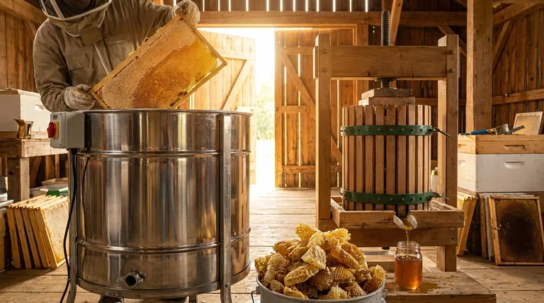 ¿El tipo de extractor impacta el panal? Elija la herramienta adecuada para maximizar el rendimiento de la miel