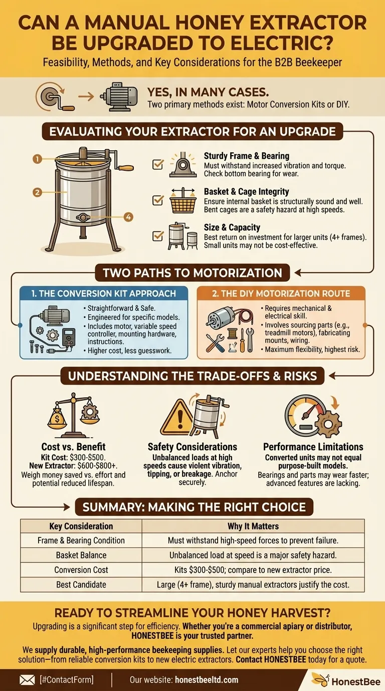 Um extrator manual pode ser atualizado para um elétrico? Economize Mão de Obra e Aumente a Eficiência Guia Visual