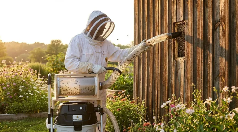 What is a bee vacuum and what is its purpose? A Humane Tool for Safe Bee Relocation