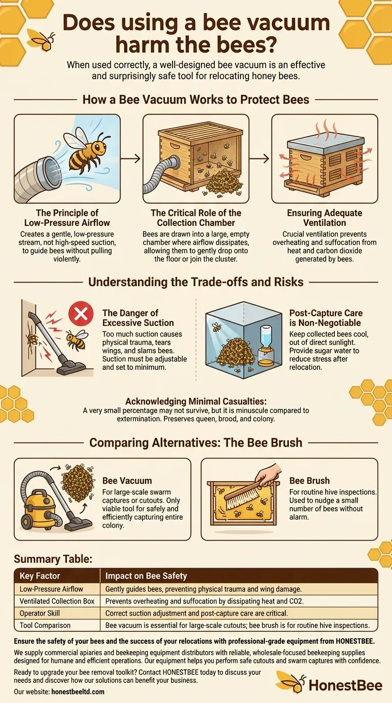 벌 진공청소기 사용이 벌에게 해를 끼치나요? 안전하고 인도적인 벌 이동 가이드 시각적 가이드
