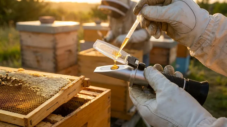 꿀 굴절계 사용의 이점은 무엇인가요? 품질을 보장하고 꿀 부패를 방지하세요