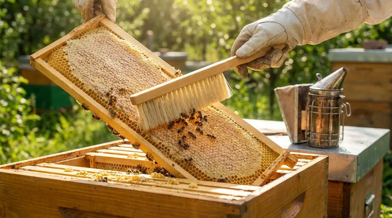 Why do beekeepers use a bee brush? The Essential Tool for Gentle Bee Handling