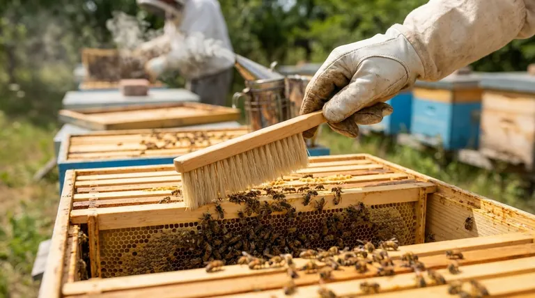 Une brosse à abeilles est-elle utilisée pour nuire aux abeilles ? Découvrez l'outil approprié pour une apiculture douce