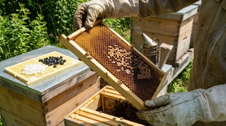 ما الذي يجب فحصه للتأكد من قبول الملكة ووضعها للبيض بشكل صحيح؟ دليل مربي النحل لنجاح الحضنة