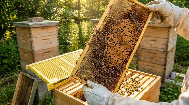 Was kennzeichnet eine Qualitätskönigin in einem Bienenvolk? Achten Sie auf ein solides Brutbild