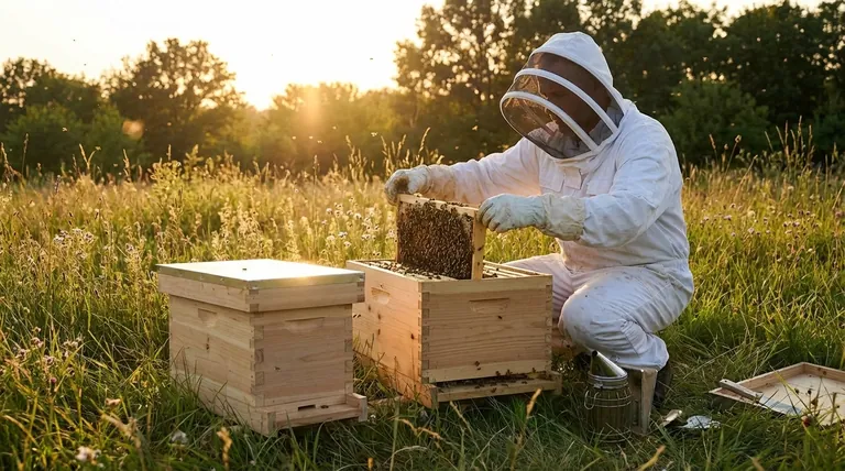 Qual è il momento migliore della giornata per installare un alveare nucleo? Ottenere un trasferimento di colonia calmo e di successo