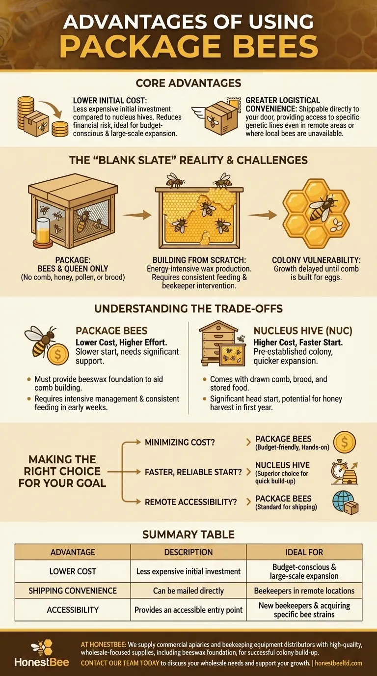 양봉에 벌통 패키지를 사용하는 것의 장점은 무엇인가요? 양봉장을 위한 비용 효율적인 시작 시각적 가이드