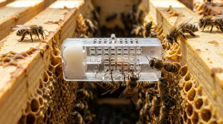 ما هو دور قفص الملكة في تربية النحل؟ أداة أساسية لإدخال الملكة بنجاح