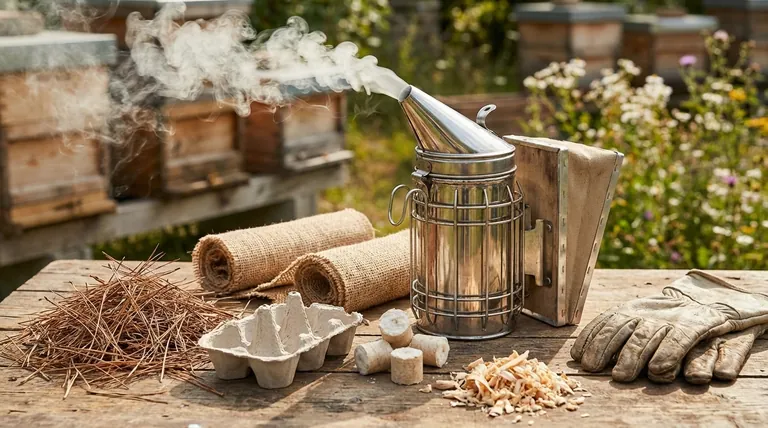 벌 연기통에 사용할 수 있는 연료의 종류는 무엇인가요? 차분한 벌통을 위한 최고의 연료 선택하기