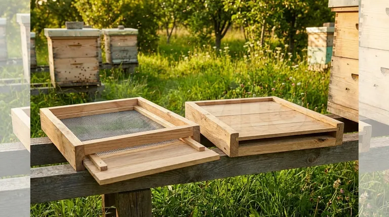 How does climate affect the choice of bottom board for a beehive? A Guide to Screened vs. Solid Boards