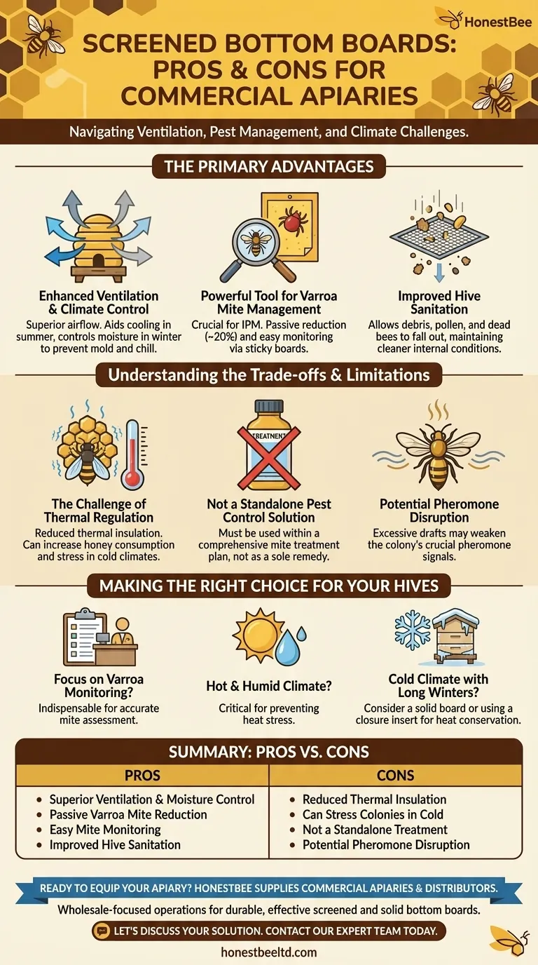 Quels sont les avantages et les inconvénients d'un plancher à grille ? Optimisez la santé de la ruche pour votre climat Guide Visuel