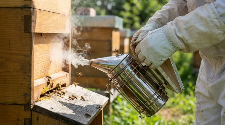 هل يؤذي الدخان النحل؟ الحقيقة حول ممارسات تربية النحل الآمنة