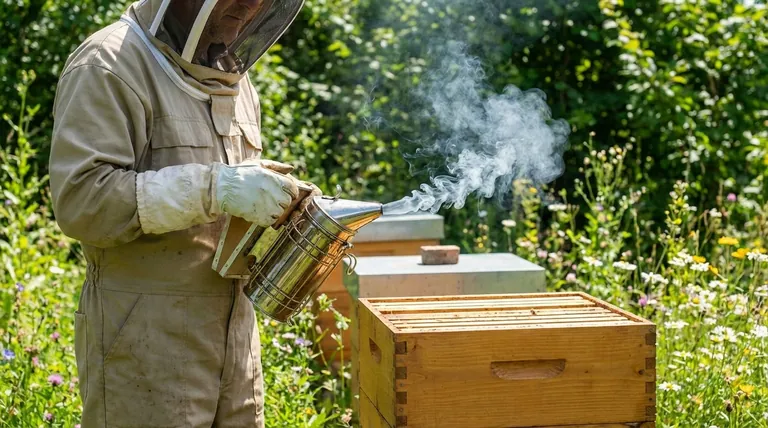 벌통 훈증기를 올바르게 채우고 사용하는 방법은 무엇인가요? 차분하고 효과적인 양봉 기술을 마스터하세요