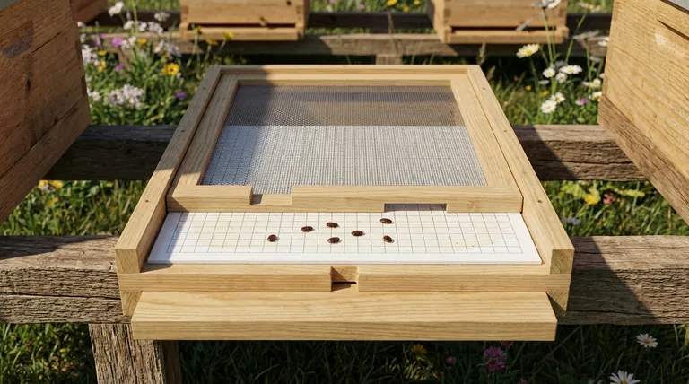 What additional components are included in an IPM screened bottom board? Master Hive Health & Pest Control