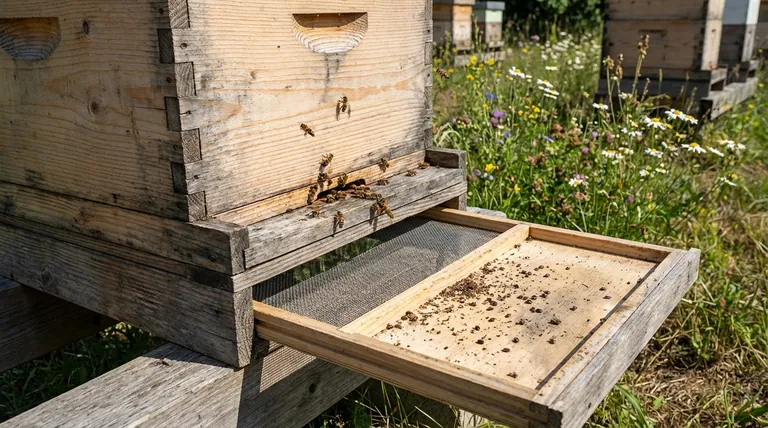 What are the benefits of using a screened bottom board for beehives? Improve Ventilation & Mite Control