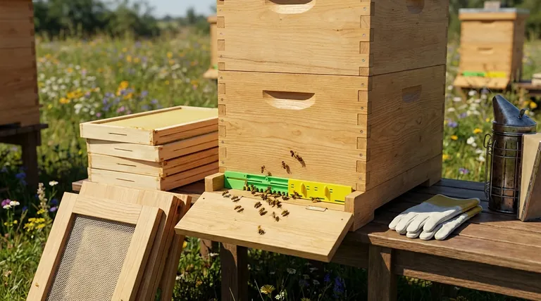 ما هو دور اللوح السفلي في خلية النحل؟ تحسين صحة الخلية والتهوية