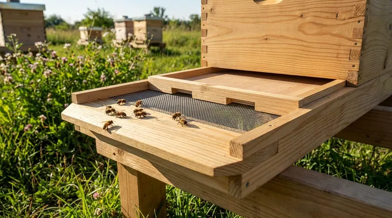 스크린 바닥판의 3-in-1 기능은 무엇인가요? 벌통 환기, 해충 방제, 단열