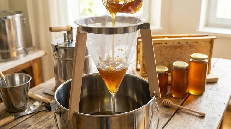 Como o mel cru é filtrado? Um Guia para a Produção de Mel Limpo e Natural