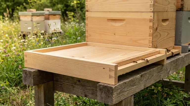 What is the purpose of a solid bottom board for bee hives? Enhance Hive Health and Winter Survival