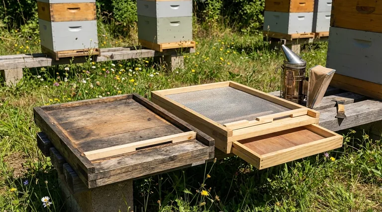 What are some considerations when choosing between solid and screened bottom boards? Optimize Hive Health & Pest Control