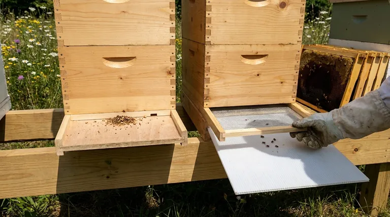Que fatores devem ser considerados ao escolher entre um fundo sólido e um fundo telado? Faça a Escolha Certa para a Saúde da Sua Colmeia