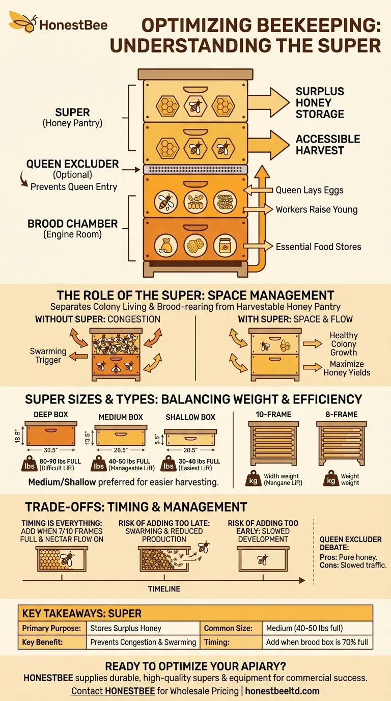 What is a super in beekeeping? A Guide to Hive Management and Honey Production Visual Guide